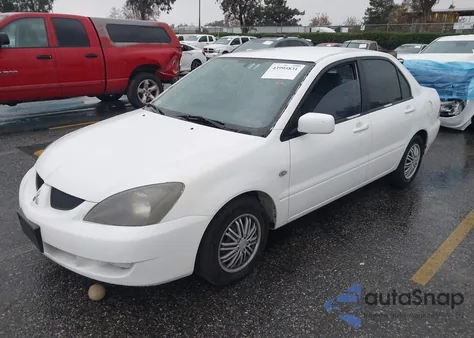 2005 Mitsubishi Lancer Es from USA, damaged, VIN JA3AJ26E85U053592